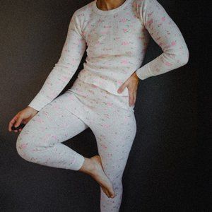 Vintage Floral Pajama Set